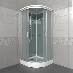 Triton Душевая кабина Прайм-Сатин-Вельвет М3 90/90А Щ0000076118 – фотография-4