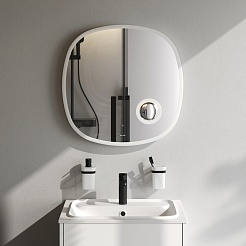 Am.Pm Зеркало Func 65 с подсветкой и увеличительным зеркальцем – фотография-4