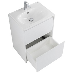 BelBagno Тумба под раковину Kraft 60 напольная Bianco Opaco – фотография-6