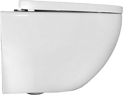 Azario Унитаз подвесной Ormi AZ-0253VD безободковый белый – фотография-5