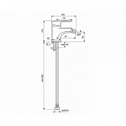 Vidima Смеситель для биде Logik BA277AA – фотография-2