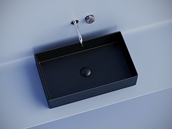 Ceramicanova Мебельная раковина Element 60 CN6070MB чёрный матовый – фотография-5