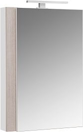 Акватон Зеркальный шкаф Кантри 55 белый/дуб верона – фотография-2