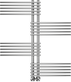Terminus Полотенцесушитель водяной Европа П20 70x1000 хром – фотография-1