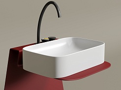 Ceramicanova Мебельная раковина Element 60 CN6053MW белый матовый – фотография-3