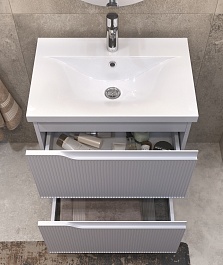 Vigo Мебель для ванной Neo 600-0-2 белая – фотография-9