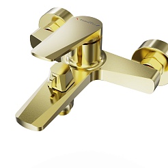 Tokito Смеситель для ванны KIN брашированное золото TOK-KIN-1014 – фотография-12