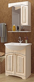 Mixline Мебель для ванной Крит 65 патина золото – фотография-1