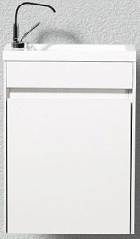 BelBagno Тумба для умывальника PIETRA MINI-460 L Bianco Lucido – фотография-1