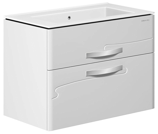  Тумба под раковину Nota 85 белая – фото, картинка, фотография-1