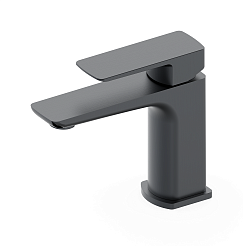 Oliveeka Смеситель для раковины D OL-139003-BGM матовый оружейный металл – фотография-1