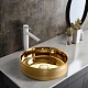Ceruttispa Раковина накладная 36 CR7044AS золото – картинка-8