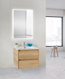 BelBagno Тумба с раковиной KRAFT 39 600 Rovere Nebrasca Nature – фотография-3