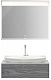 Aqwella Тумба с раковиной Genesis 100 миллениум серый – фотография-14