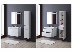 Aquanet Мебель для ванной Модена 75 белая – фотография-8