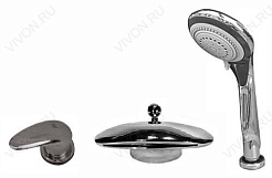 Kolpa San  Смеситель Kolpa San Rav Slezak Niagara на борт ванны – фотография-1