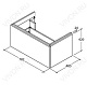 Ideal Standard Мебель для ванной "Ventuno 80" – фотография-17