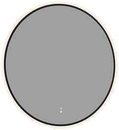 Aquanet Зеркало Контур 100x100 Led TX с подсветкой и антизапотеванием черное – фотография-2