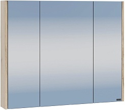 СанТа Зеркальный шкаф Сатурн 80 дуб австрийский – фотография-1