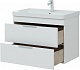 Aquanet Мебель для ванной Ирис New 80 2 ящика подвесная белая глянцевая – картинка-26