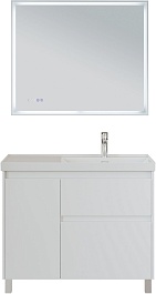 Aquanet Тумба с раковиной Nova Lite 2.0 90 R белая – фотография-20