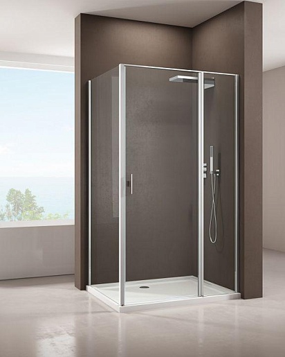 Allen Brau Душевой уголок Priority 100x90 3.31004.00/3.31016.00 хром – фотография-8