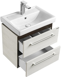 Акватон Тумба под раковину Ронда Pro 55 подвесная дуб сомерсет – фотография-2