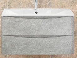 BelBagno Тумба для умывальника ACQUA 1000 Cemento Verona Grigio – фотография-1