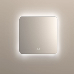 Vincea Зеркало 70x70 VLM-3BE7007-2 с ореольной подсветкой и антизапотеванием – фотография-3