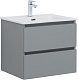 Aquanet Мебель для ванной Вега 2.0 60 Flat подвесная мисти грин матовая – фотография-26