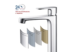 Aquatek Смеситель для раковины Оберон AQ1204CR хром – фотография-3