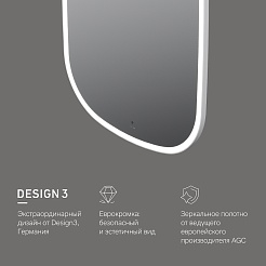 Am.Pm Зеркало Func 65x124 с подсветкой – фотография-7