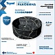 Teymi Раковина накладная в ванную Lina S D40 чёрный мрамор T50194 – фотография-21