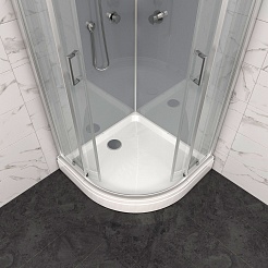 Triton Душевая кабина Прайм Сатин 90/90 А Щ0000071581 – фотография-4