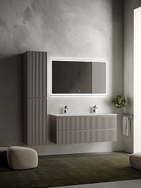 Sancos Шкаф пенал Snob R 35 подвесной пыльная роза (doha soft) – фотография-6