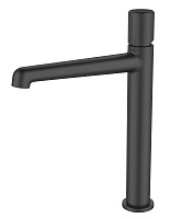 BelBagno Смеситель для накладных раковин Uno UNO-LMC-NERO-W0 чёрный