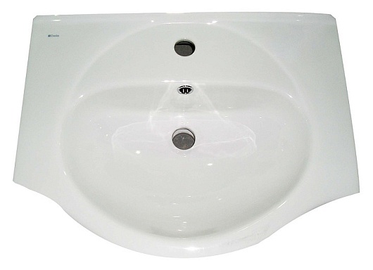 Misty Тумба с раковиной Каролина 60 прямая, зеленое стекло – фотография-6