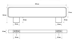 Bemeta Держатель полотенца Via 135004082 – фотография-2