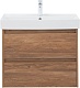 Aquanet Тумба с раковиной Nova Lite 75 подвесная дуб шоколадный – картинка-15