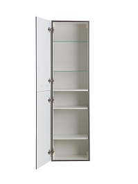 BelBagno Шкаф подвесной Due 40/150 сатин ручки Сатиновый никель – фотография-8