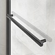 Vincea Душевой уголок Slim Soft 130x90 VSR-1SS9013CLGM профиль вороненая сталь стекло прозрачное – фотография-9