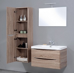 BelBagno Пенал для ванной ANCONA-N 1500 R Rovere Bianco – фотография-2