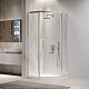 RGW Душевой уголок Passage PA-86 100x100 профиль хром стекло прозрачное – фотография-6