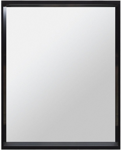 Allen Brau Зеркало Reality 60 1.32016.BB черный браш – фотография-2