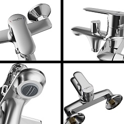 Tokito Смеситель для ванны KANDA хром TOK-KAN-1014 – фотография-2