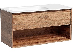 Sancos Тумба с раковиной Marmi 1.0 100 L дуб чарльстон раковина Grace 101 L CN7014 – фотография-1