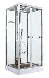 Avacan Душевая кабина 110/90 Z1911LED прозрачная – фотография-1