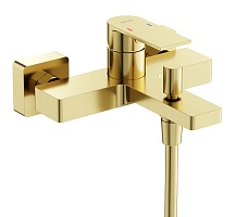 BelBagno Смеситель для ванны и душа Studio брашированное золото PVD покрытие SC9018BG