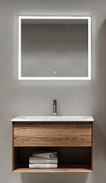 Sancos Мебель для ванной Marmi 1.0 80 дуб чарльстон – фотография-1