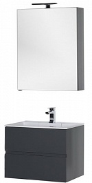Aquanet Мебель для ванной Алвита 70 серый антрацит – фотография-4